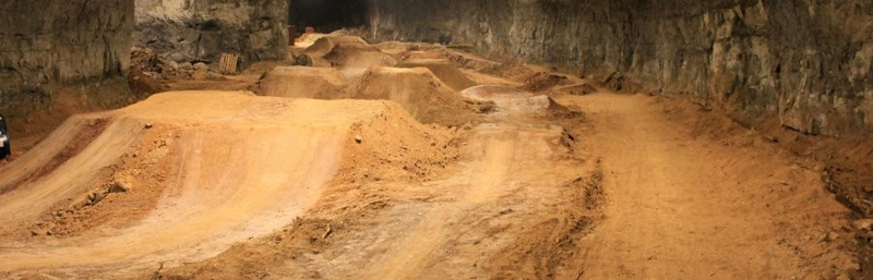 Illustration for article titled This Huge BMX Park Is Hidden 100 Feet Underground In an Abandoned MineĀ